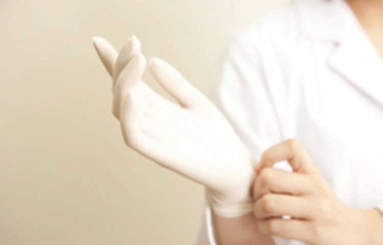 ディスポーザブル製品を使用しています