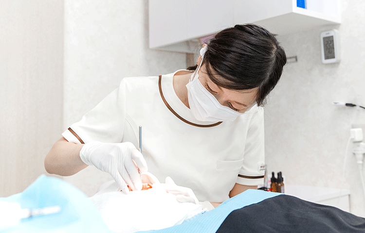 お口全体のチェック