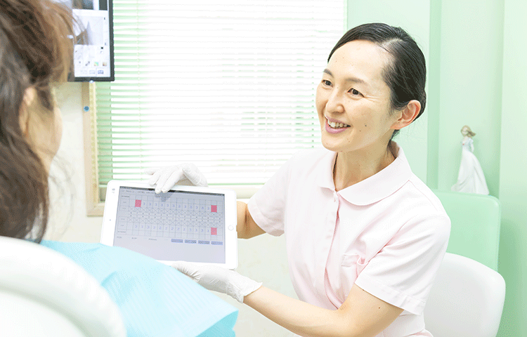 歯科医師のチェック